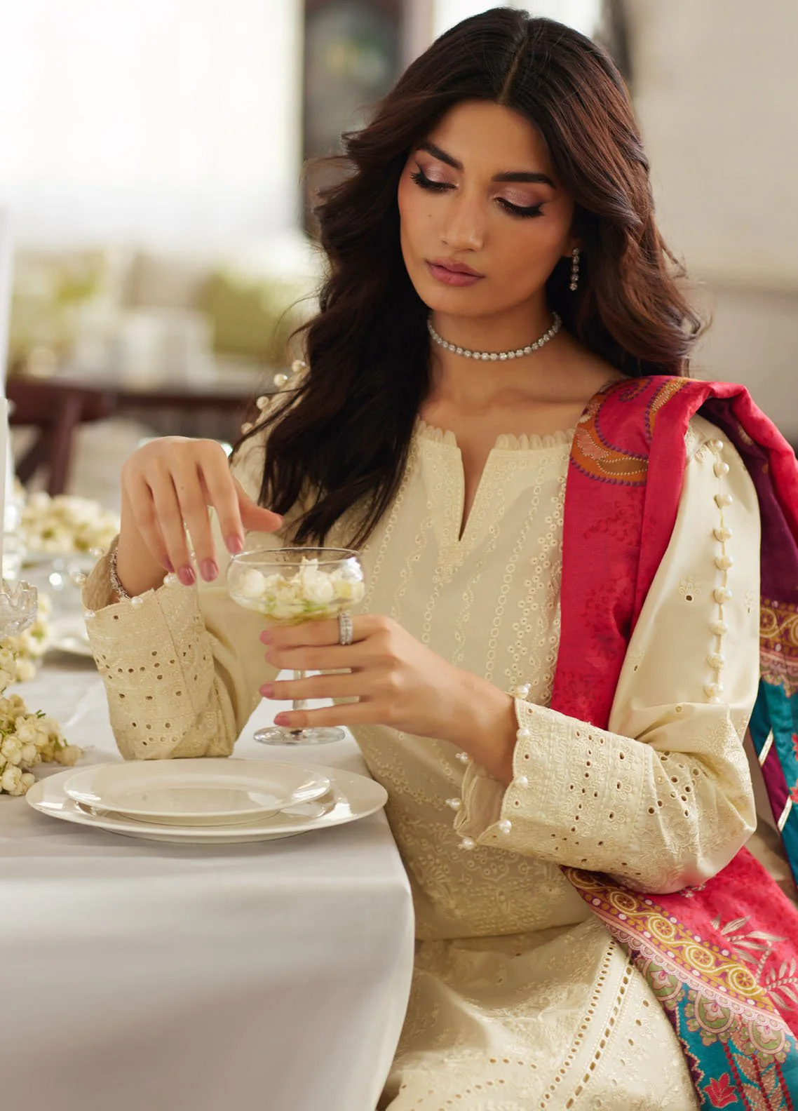 Gulaal - Lumiere Chikankaari Lawn GL-G - Image 4