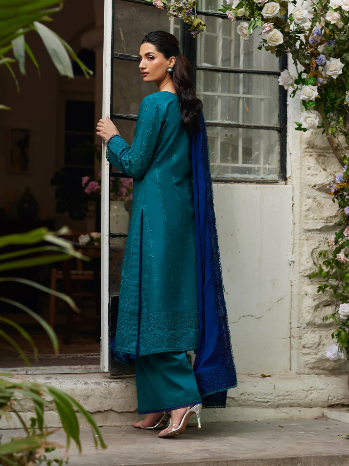 Gulaal - Lumiere Chikankaari Lawn GL-F - Image 3