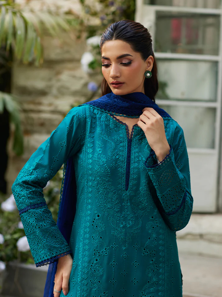 Gulaal - Lumiere Chikankaari Lawn GL-F - Image 4